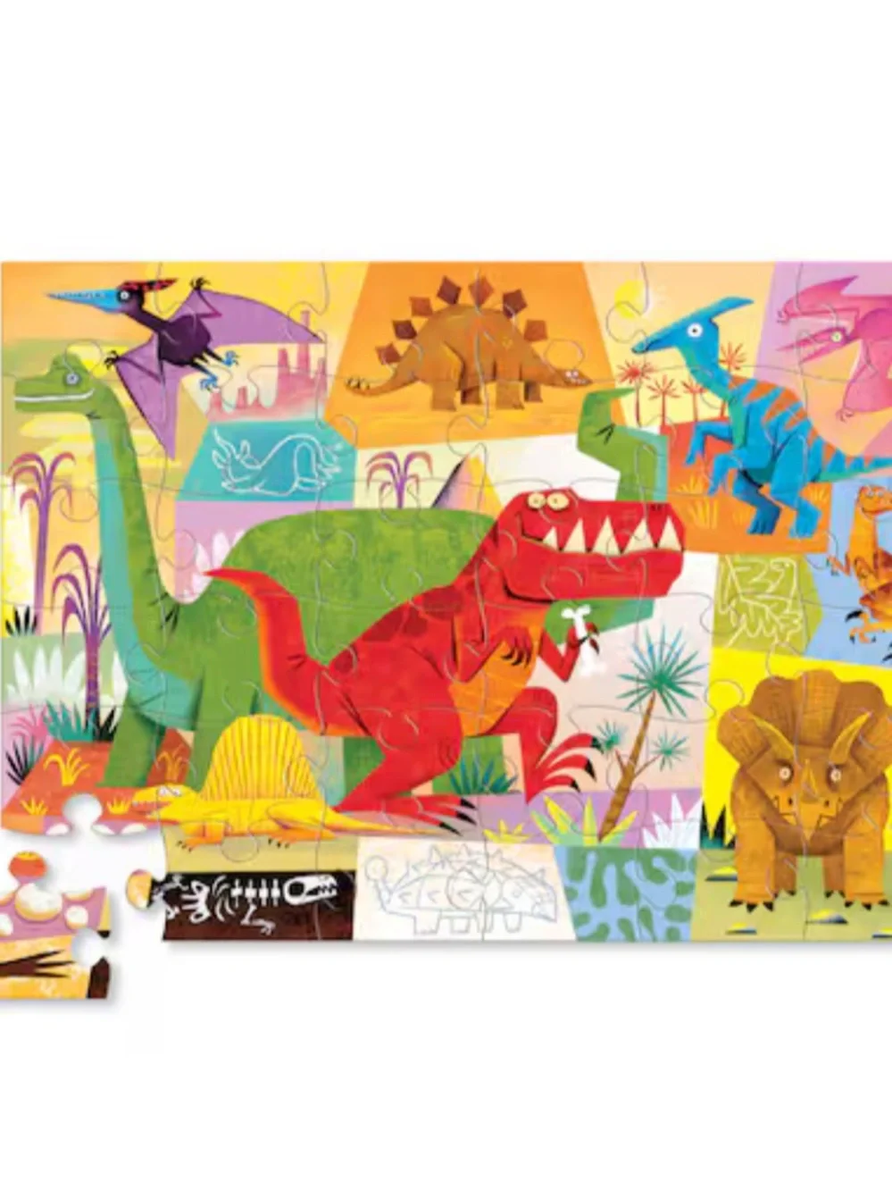NWT Crocodile Creek Dinosaur Floor Puzzle
